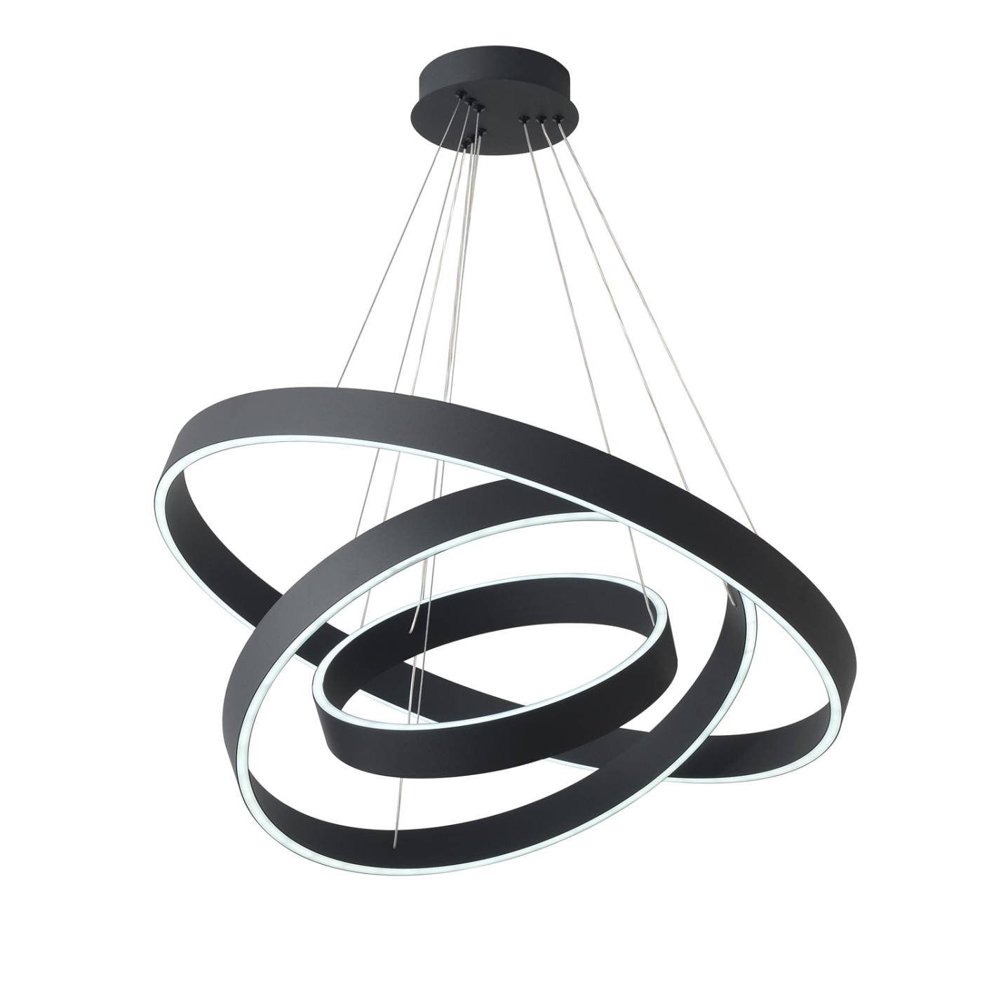 TRON SP158W LED BLACK Подвесная люстра Crystal Lux Tron TRON SP158W LED BLACK