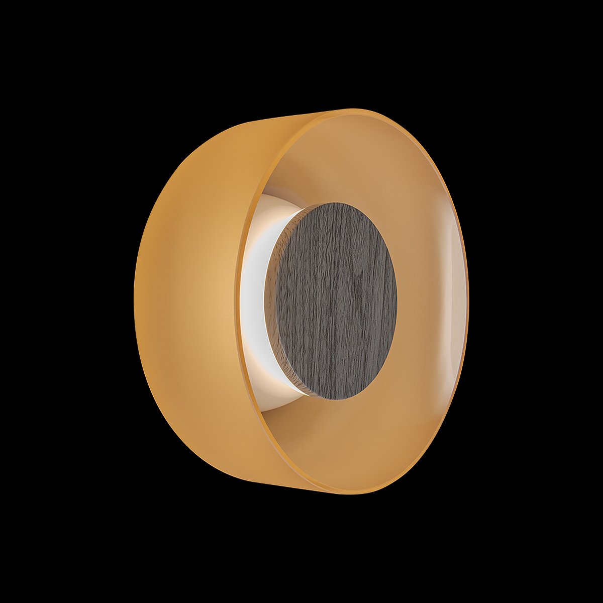 Настенный светильник Totem Loft It 10466W Amber matte wood