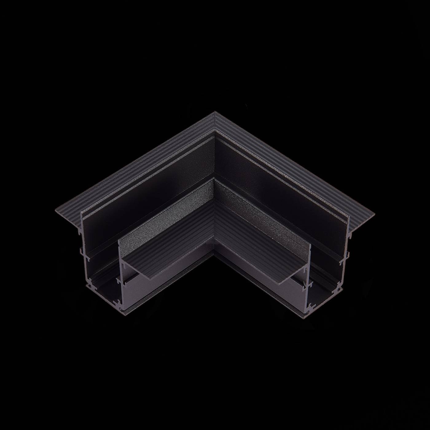 ST007.429.12 Угол-соединитель для встраиваемого магнитного шинопровода под ГКЛ 12мм ST Luce Skyline 48 ST007.429.12