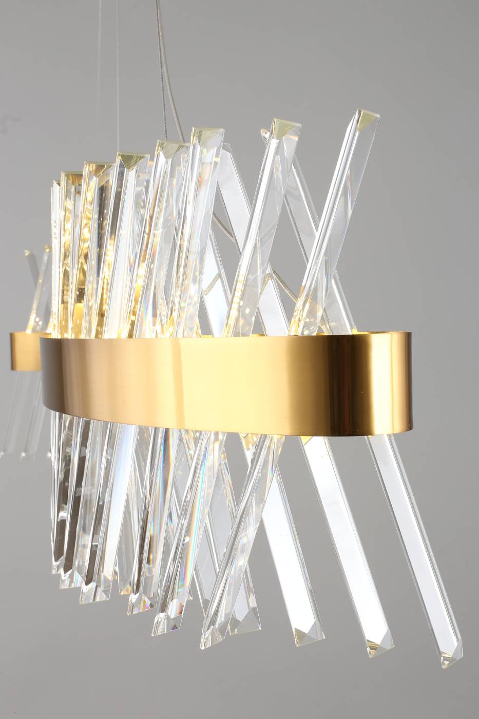 Подвесная хрустальная люстра Strasatti Omnilux OML-99903-44