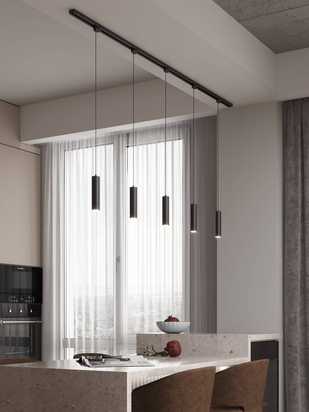 HSBL_kompl_S012_NI2B4K Трековая система Skylite №12 Hesby Lighting HSBL_kompl_S012_NI2B4K