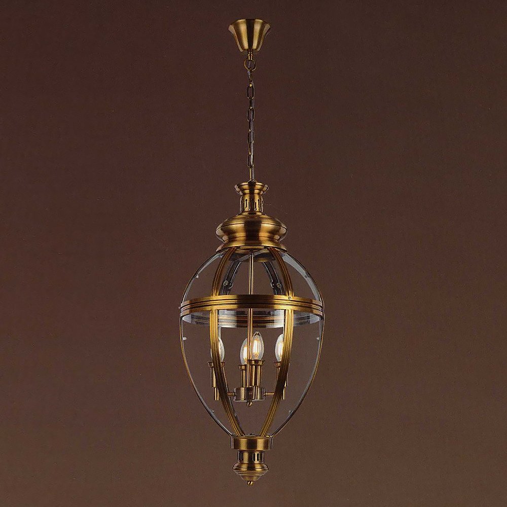 Подвесная люстра Delight Collection Arcadia KM0118P-4 brass