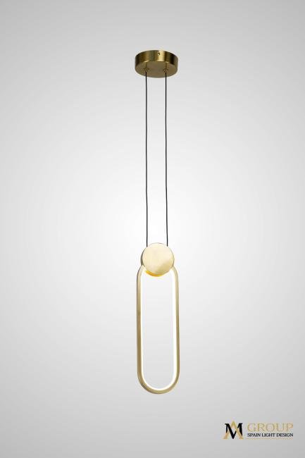 Светильник подвесной AM Group AM466 POLISHED GOLD