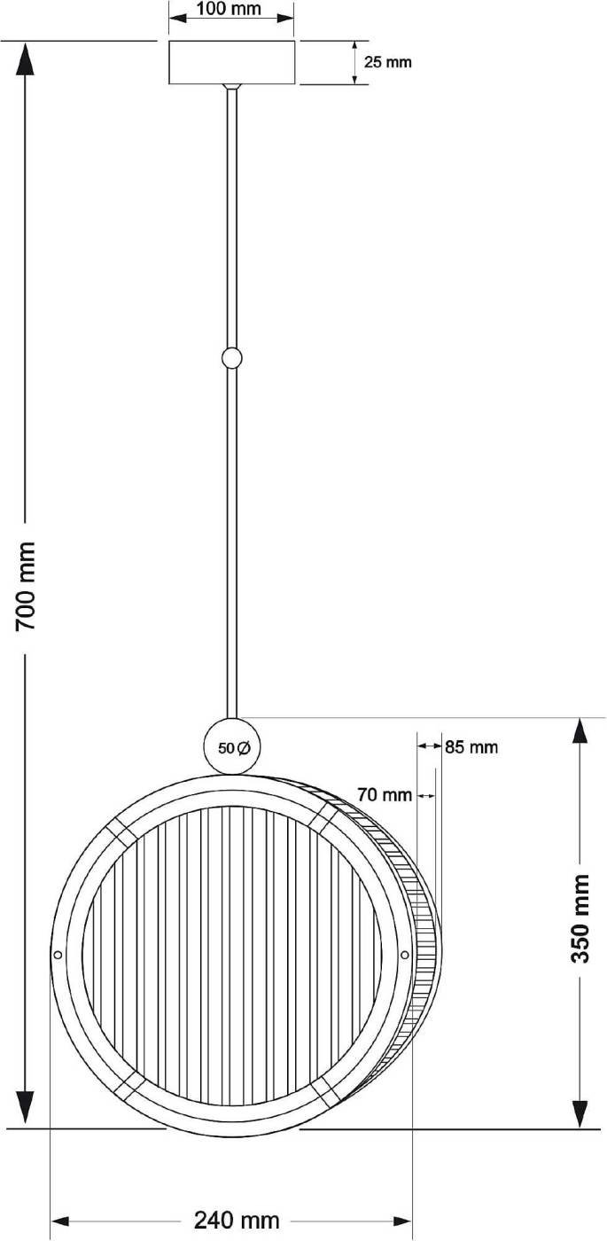 Светильник потолочный Kutek Lauria LAU-ZW-2(N)240/R