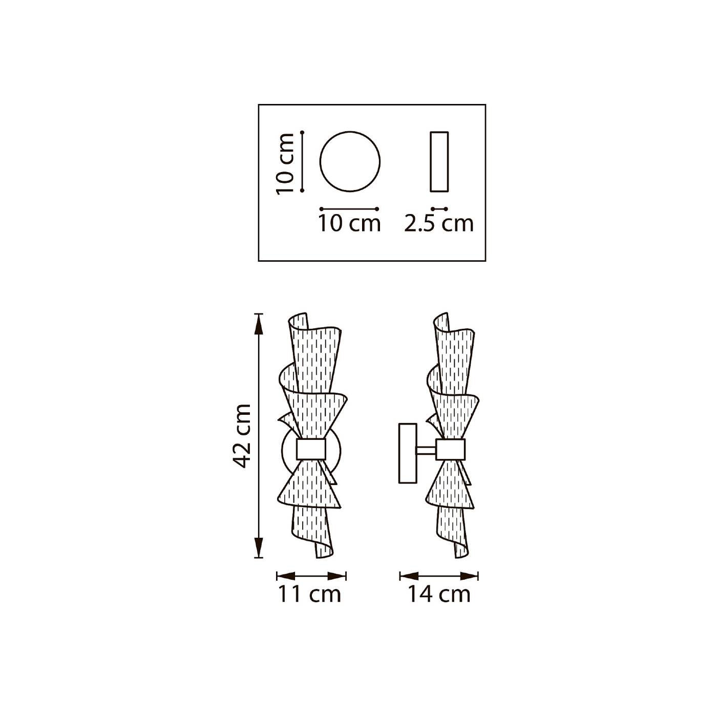 Настенное бра Lightstar Acrile 737672