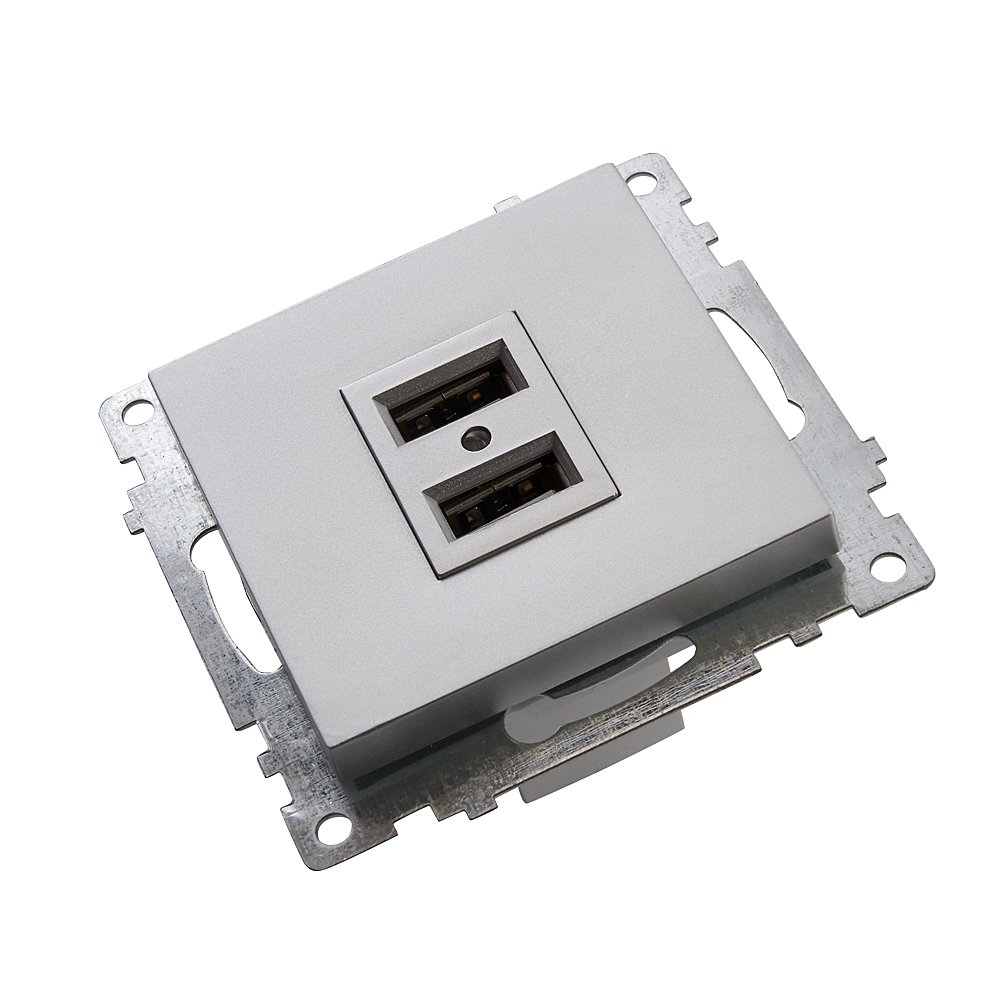 Розетка USB 2-местная Stekker Катрин 39588