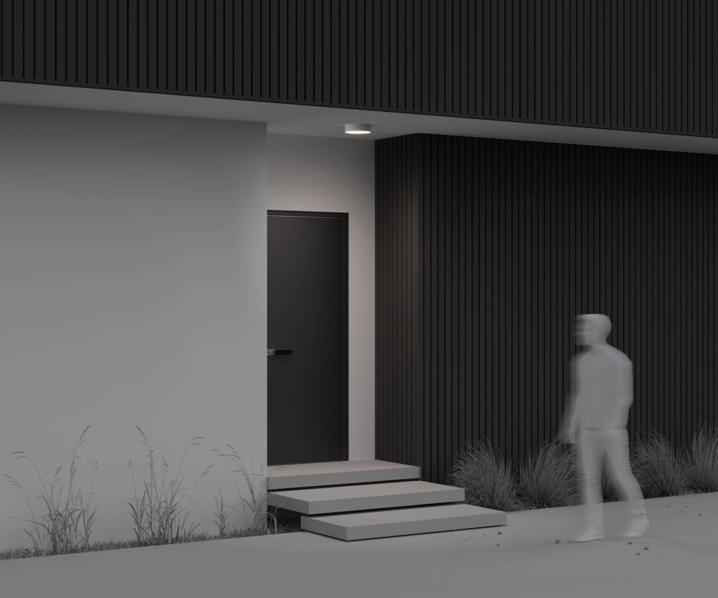 O431CL-L30W4K Уличный потолочный светильник Maytoni Zon IP O431CL-L30W4K