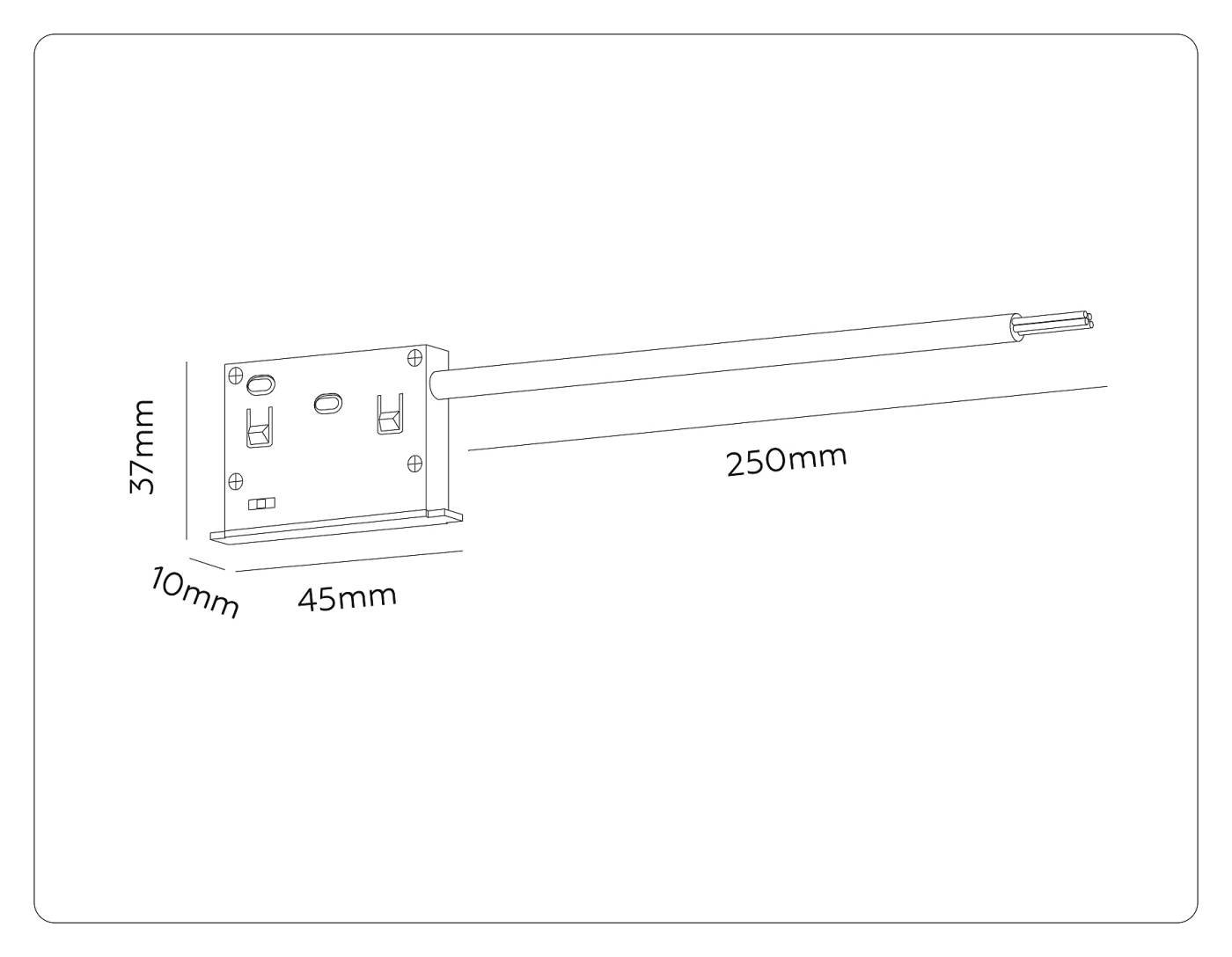 Ввод питания Ambrella Track System GL2025