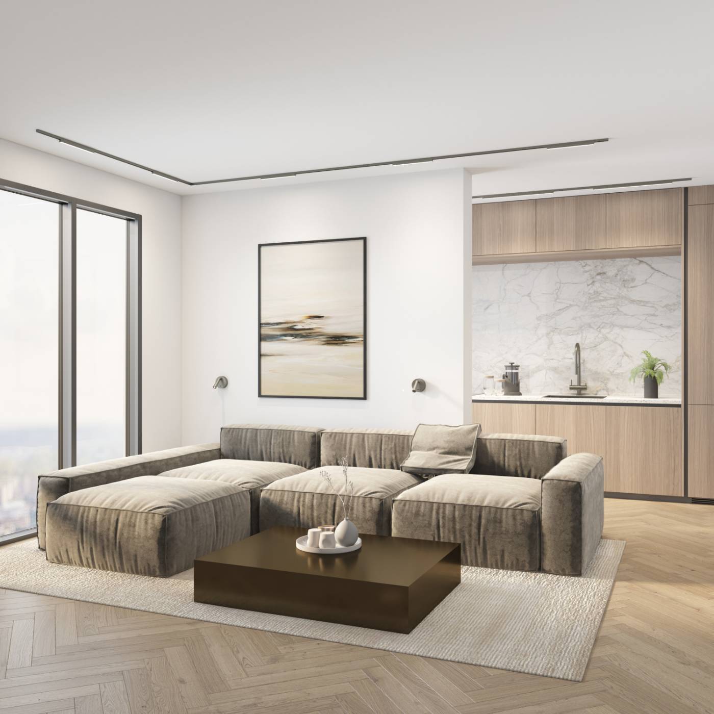 DK5751-DN Трековый светильник Denkirs SHINE LINEAR DK5751-DN