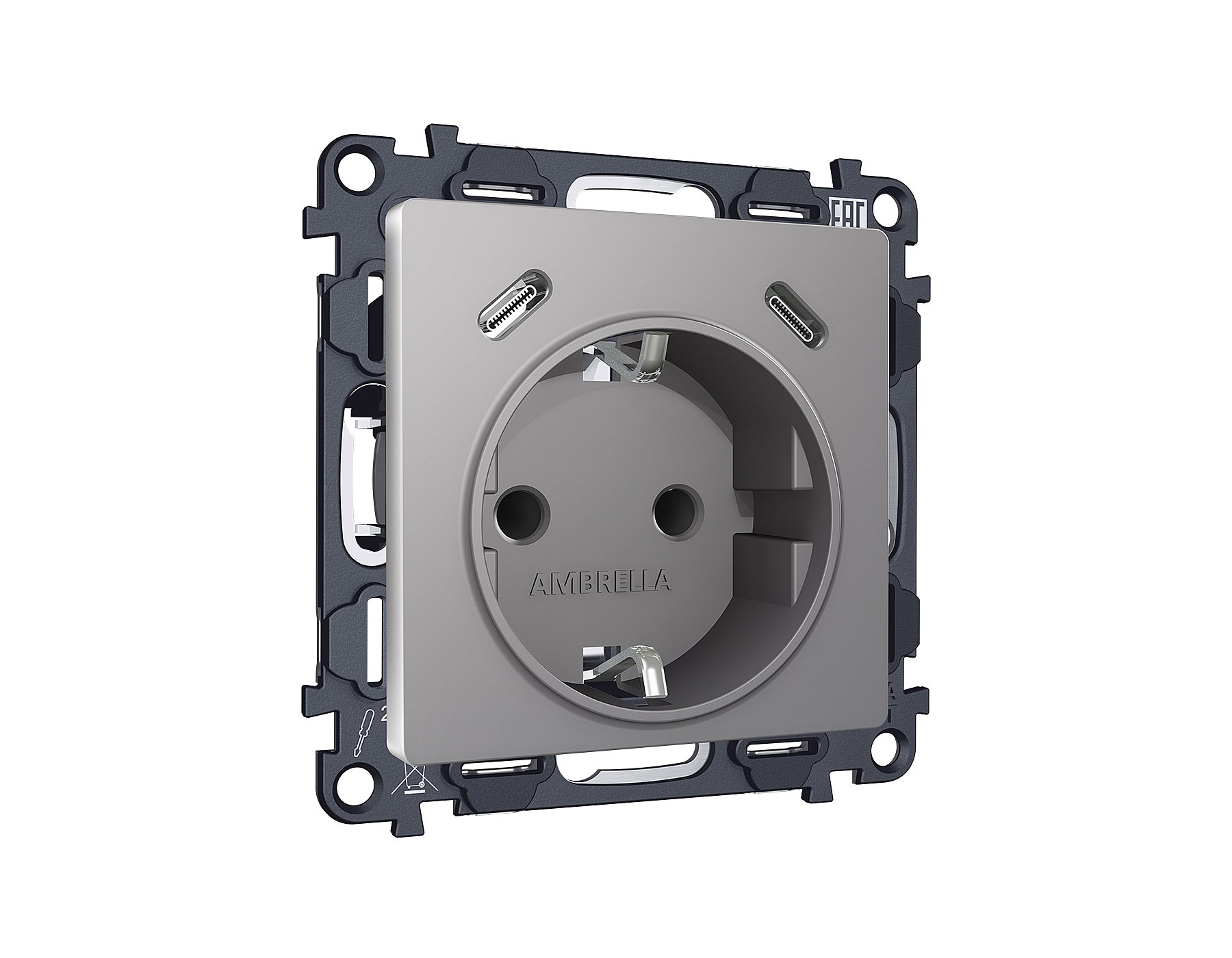 MA510510 Розетка Ambrella Volt ALFA MA510510