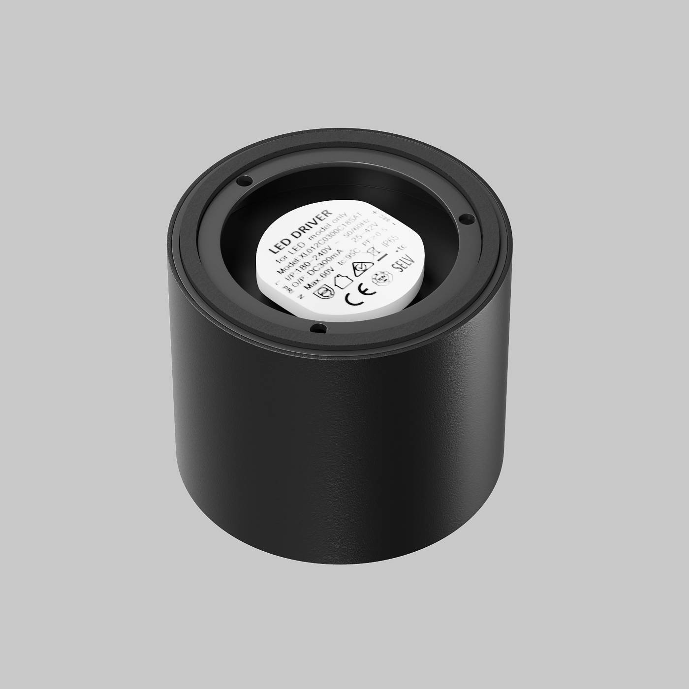 C217CL-15W3K-B Накладной светильник Maytoni Lens C217CL-15W3K-B