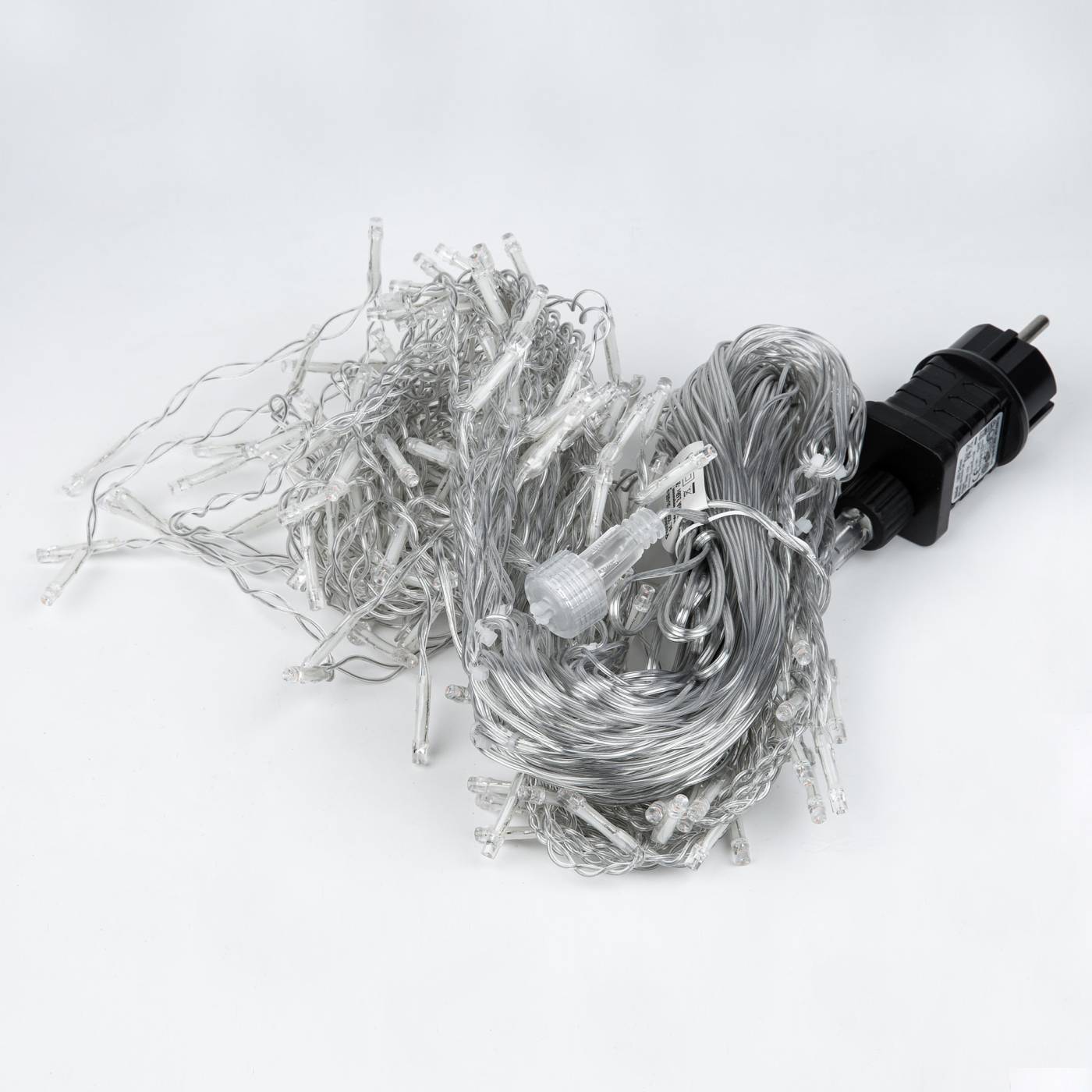 Бахрома светодиодная с эффектом мерцания, 12м Uniel ULD-B12006-195/TTK BLUE IP44