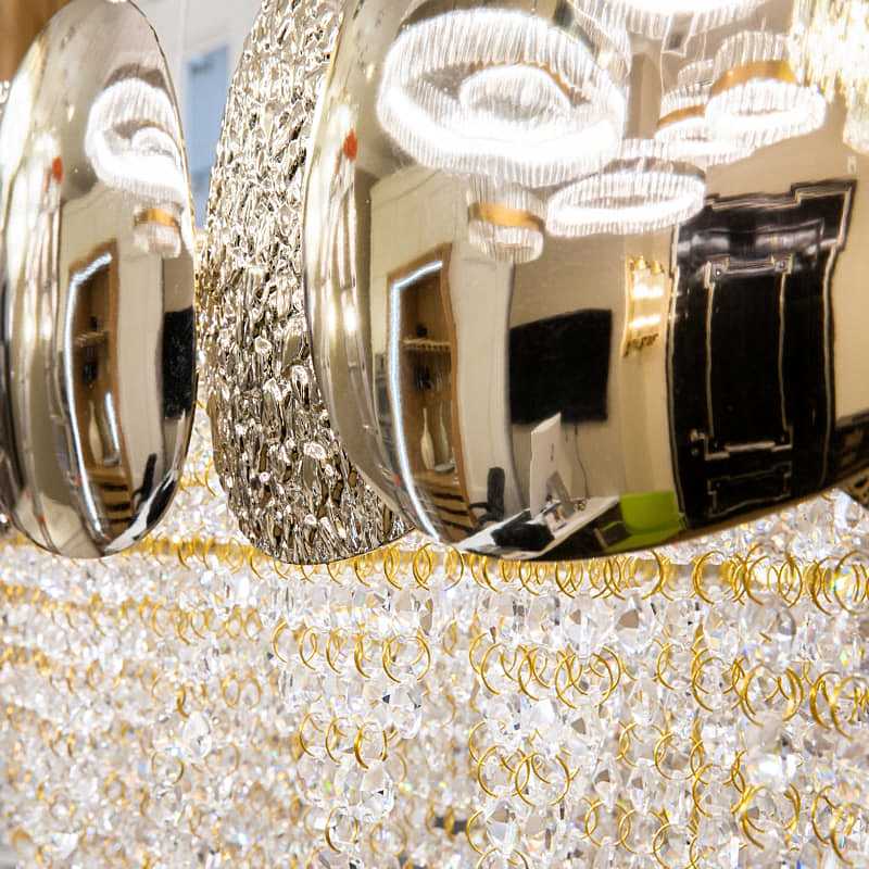L38514.92 Подвесная хрустальная люстра Mastery L'Arte Luce Luxury L38514.92