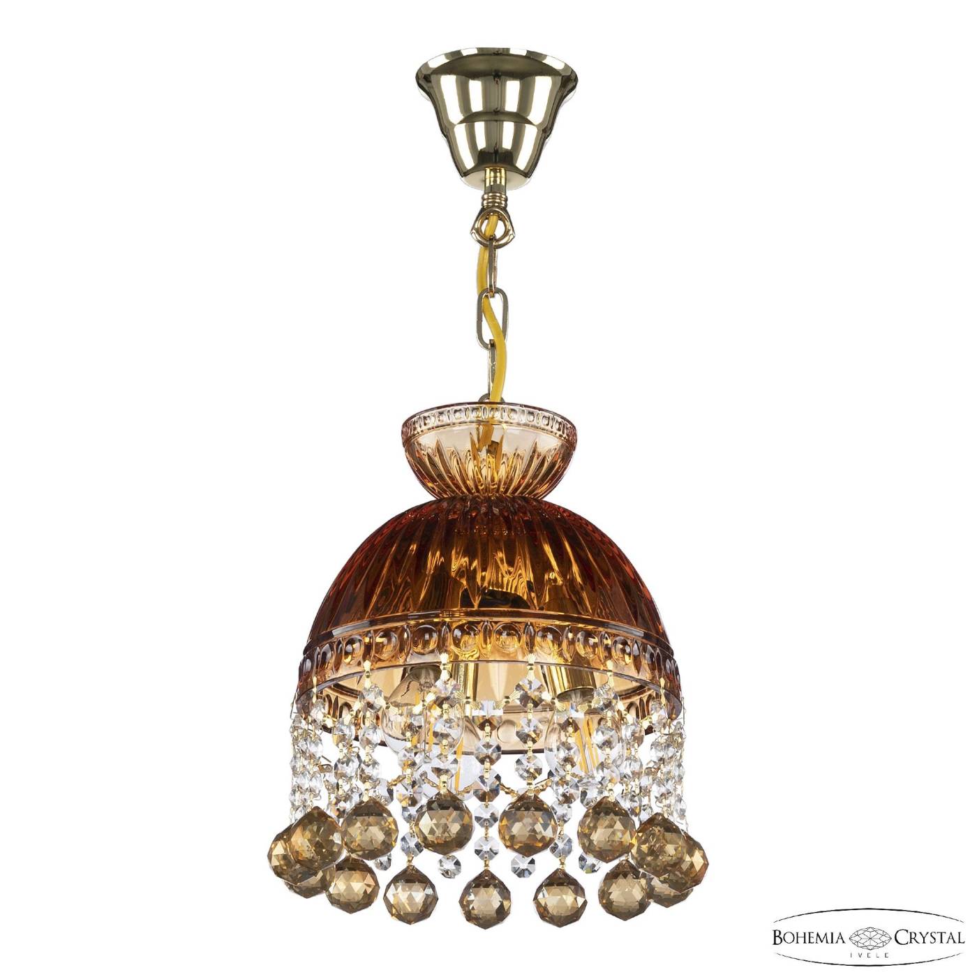 5478/22 G Amber/M-1G Balls K721 Светильник подвесной Bohemia 5478 5478/22 G Amber/M-1G Balls K721