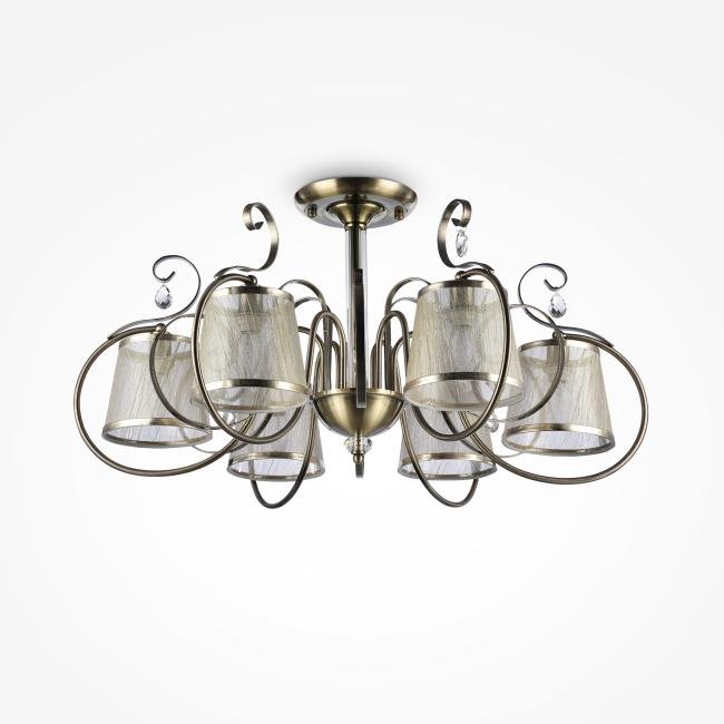 FR2020-PL-06-BZ Потолочная люстра Freya Simone FR2020-PL-06-BZ