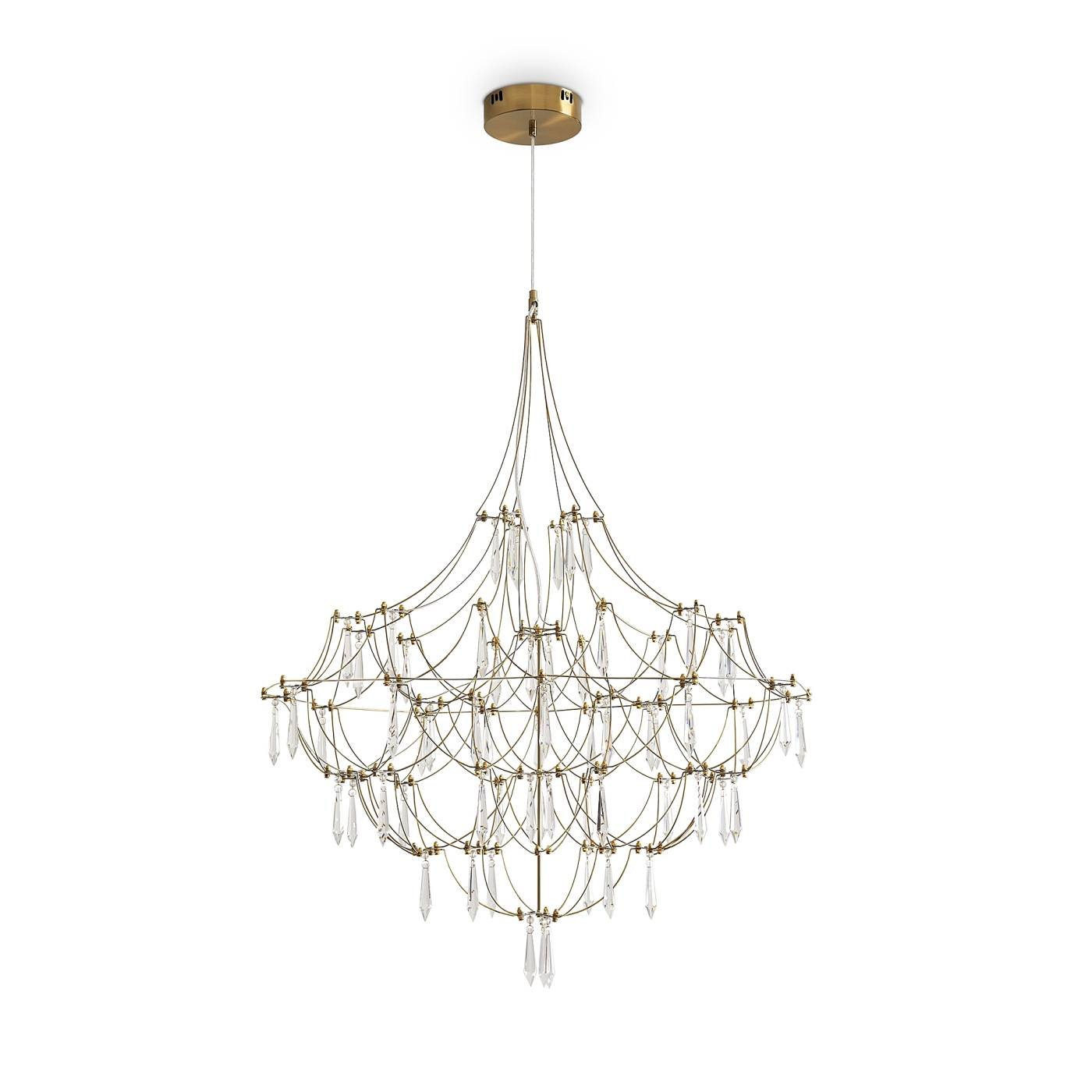 FR6138PL-L44BS Подвесная люстра Freya Amela FR6138PL-L44BS