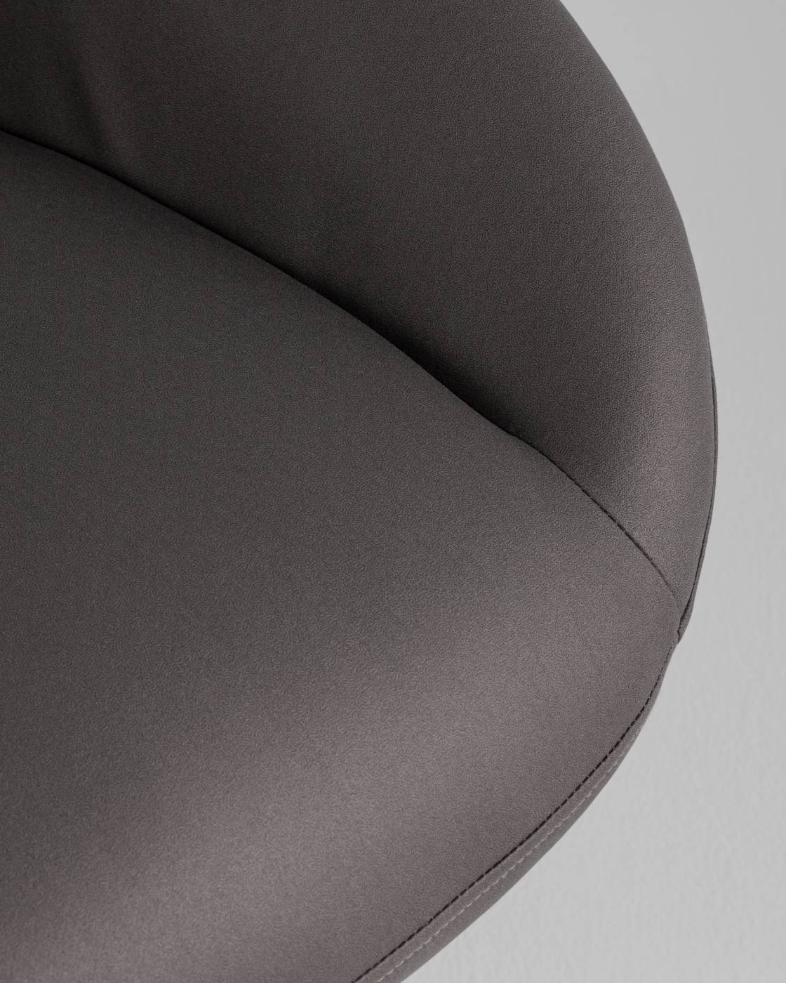 Кресло Stool Group QH-8643K-EL 917-21 dark grey