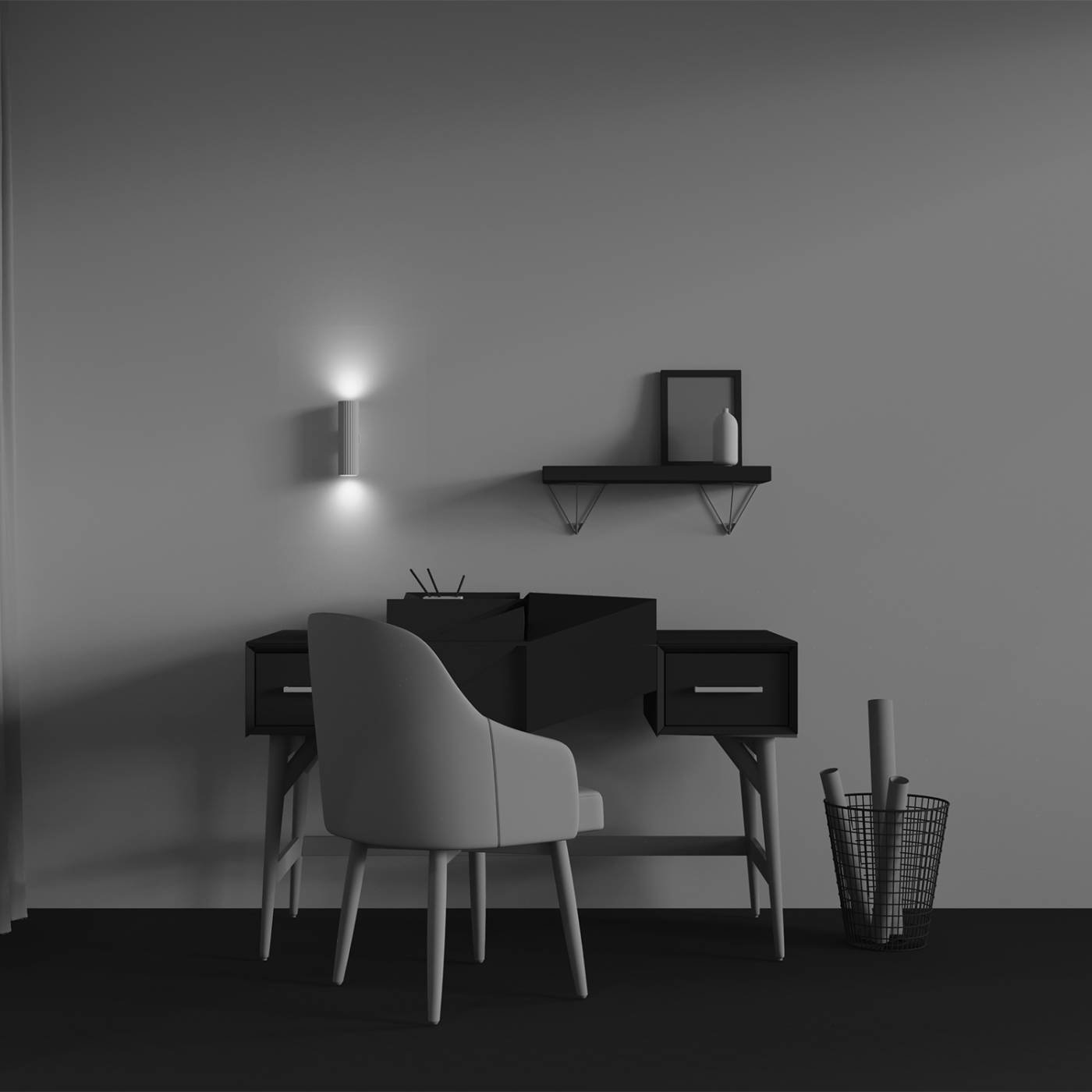 C106WL-02-GU10-W Настенный светильник Maytoni Calipso C106WL-02-GU10-W