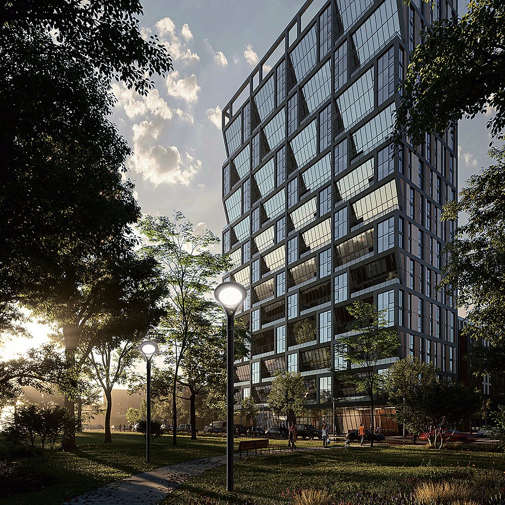 Консольный уличный светильник Feron SP7020 48439