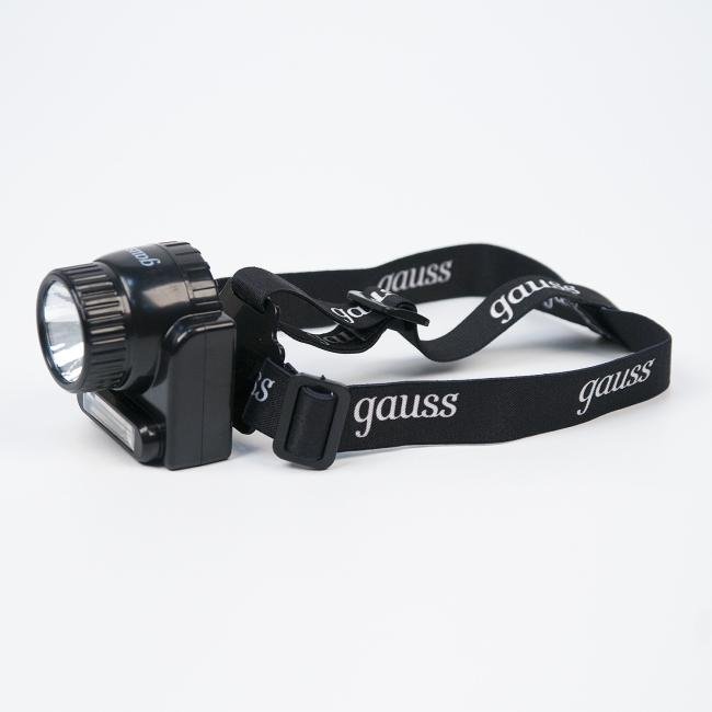 Фонарик Gauss Фонарь налобный GF309