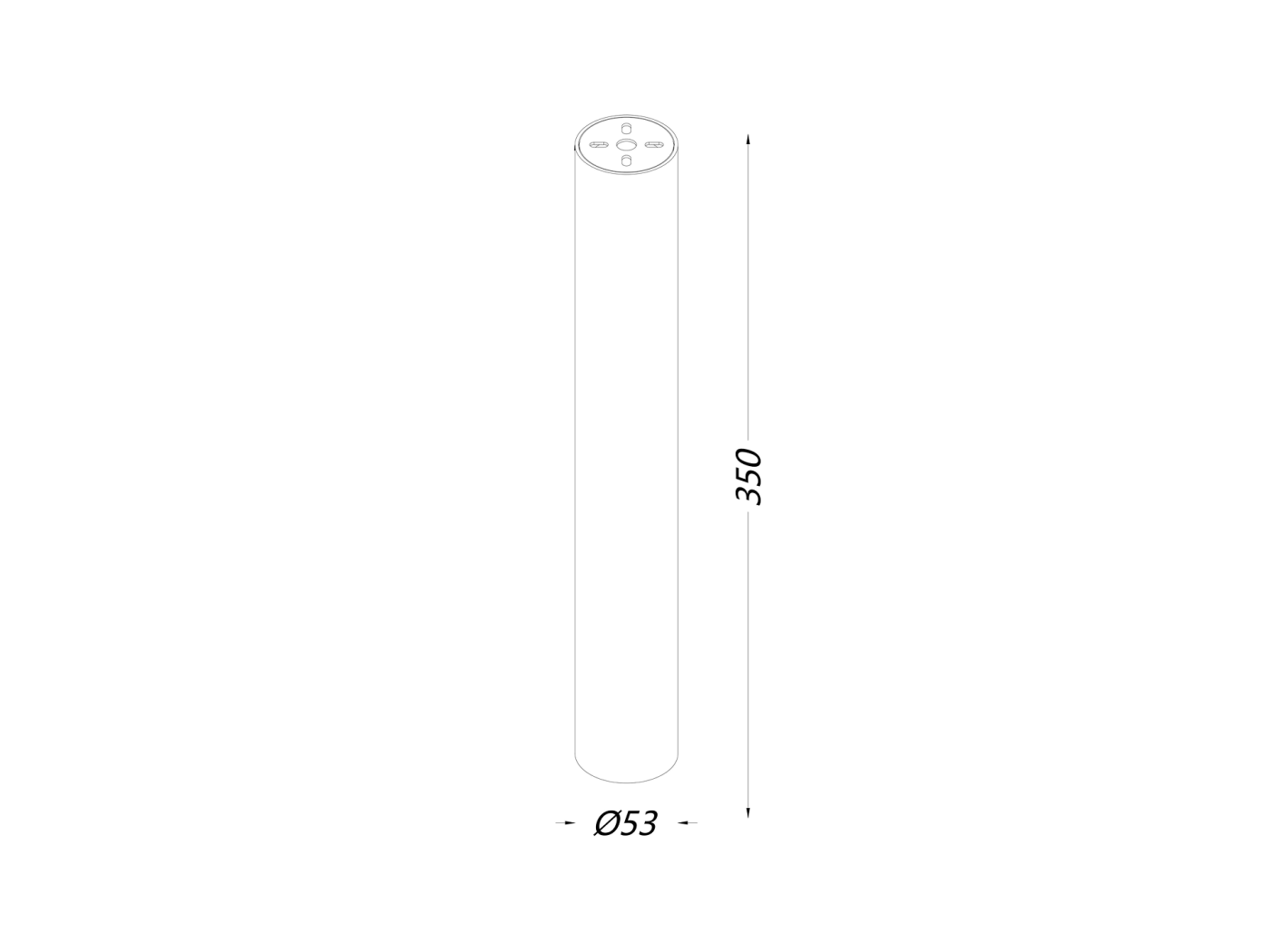 00-00004856 База светильника MINI-VILLY, накладной 3000К, SWG PRO 00-00004856