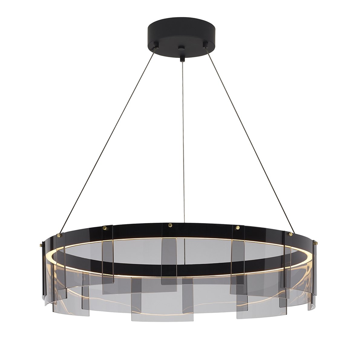 D8825P/L black/smoky Подвесная люстра Delight Collection Stratos D8825P/L black/smoky