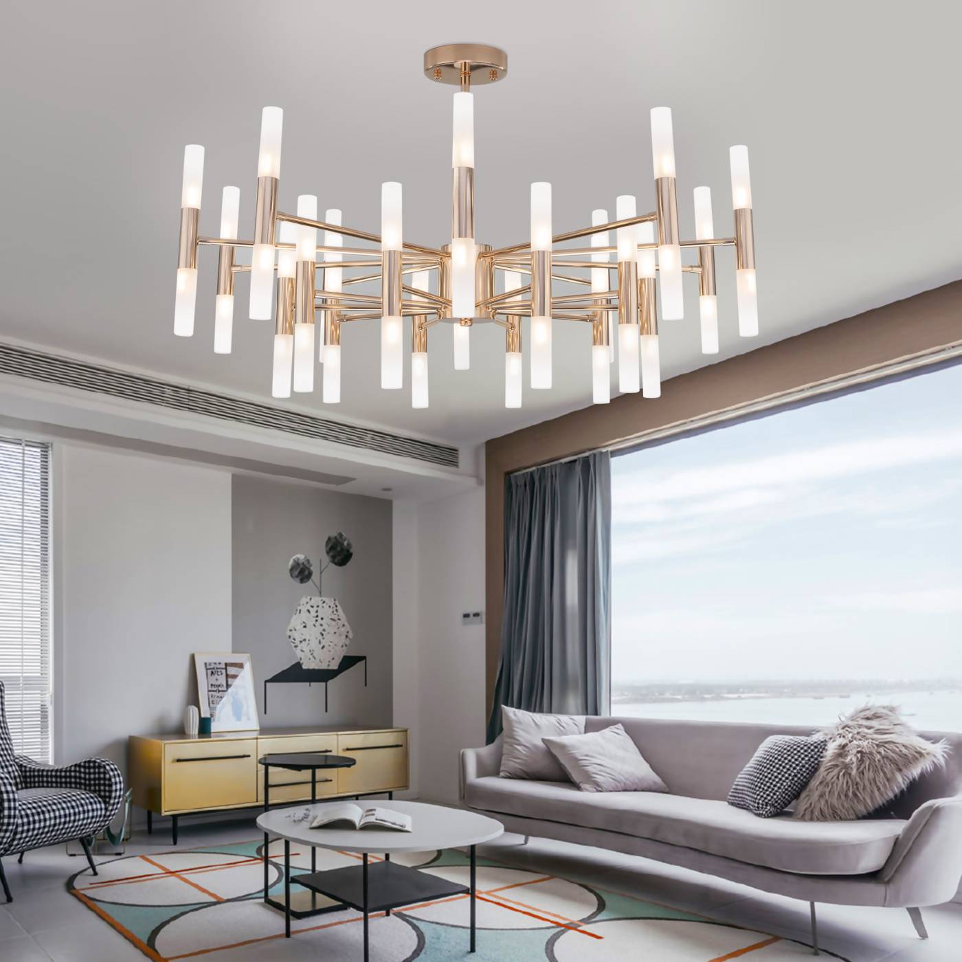 Потолочная люстра Bogates Bastone 351 Smart