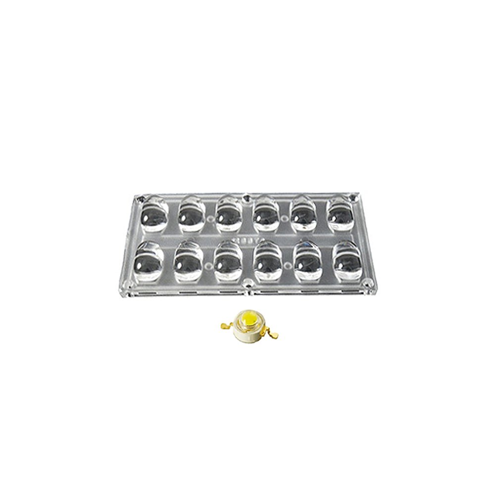 016078 Блочная линза для мощных светодиодов Emitter Arlight 016078