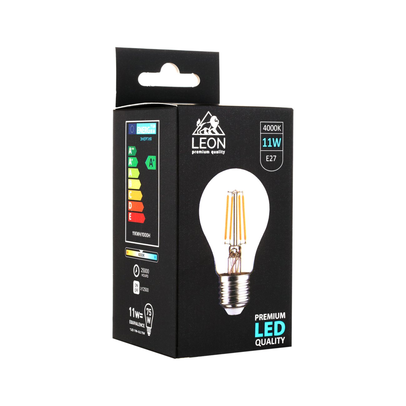 Светодиодная лампа LEON LE-A60-11W-4000K-E27/CL