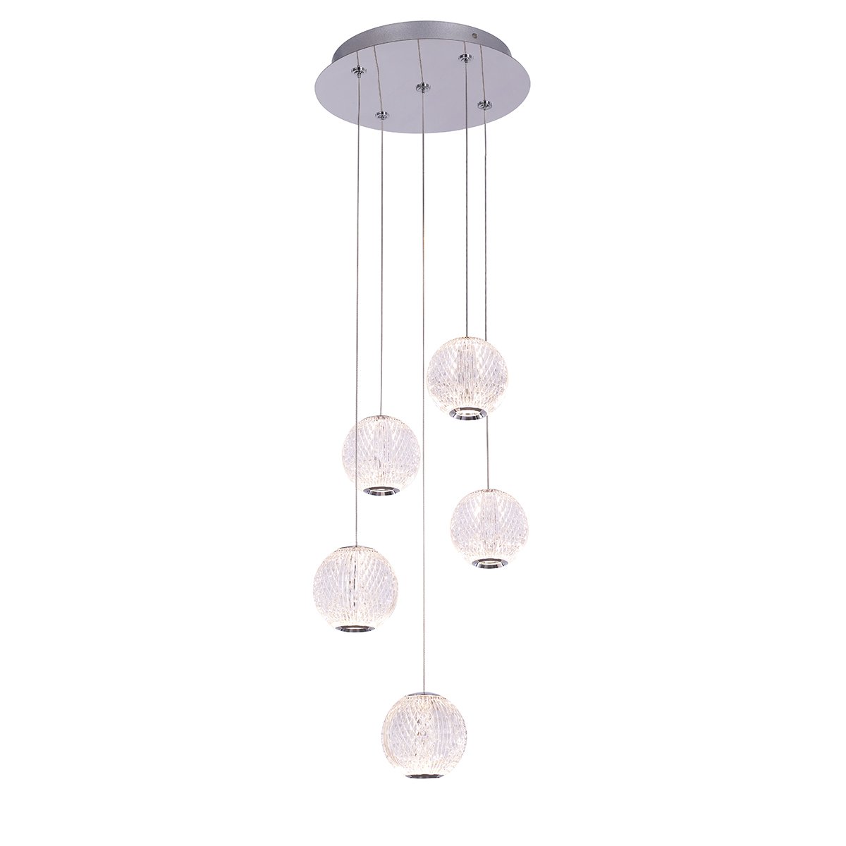 MD20001012-5A chrome Светильник подвесной Delight Collection MD20001012 MD20001012-5A chrome