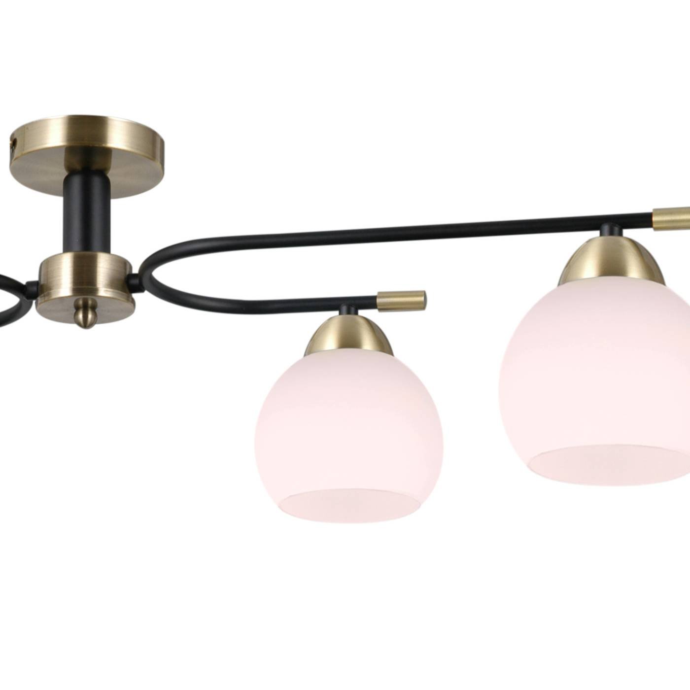 Потолочная люстра ILLUMICO IL0638-4CSQ-24 AB BK LIBRA