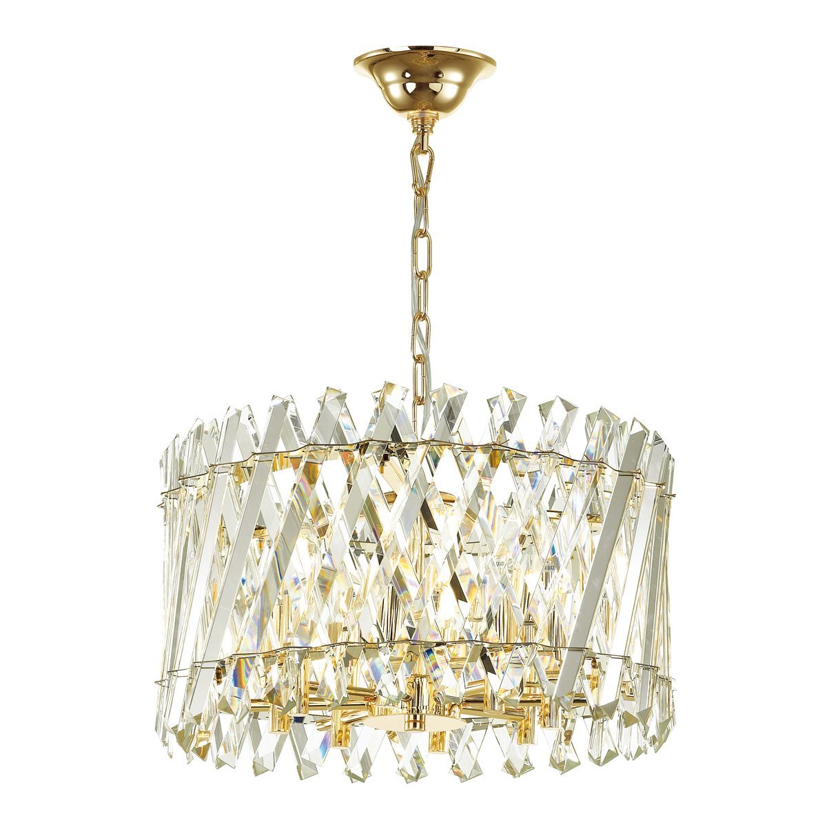 4795/8 Подвесная хрустальная люстра Selva Odeon Light 4795/8
