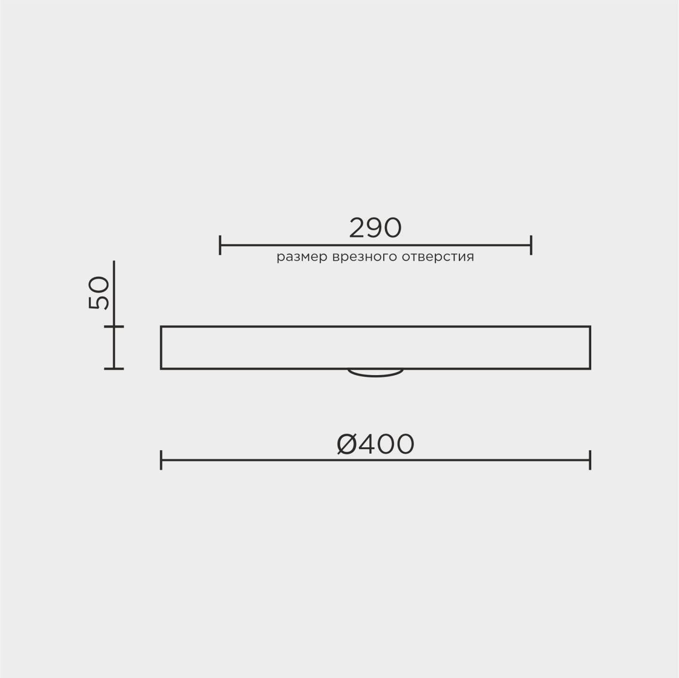 MS.301.400 BS Потолочный светильник MS Modelux MS.301.400 BS