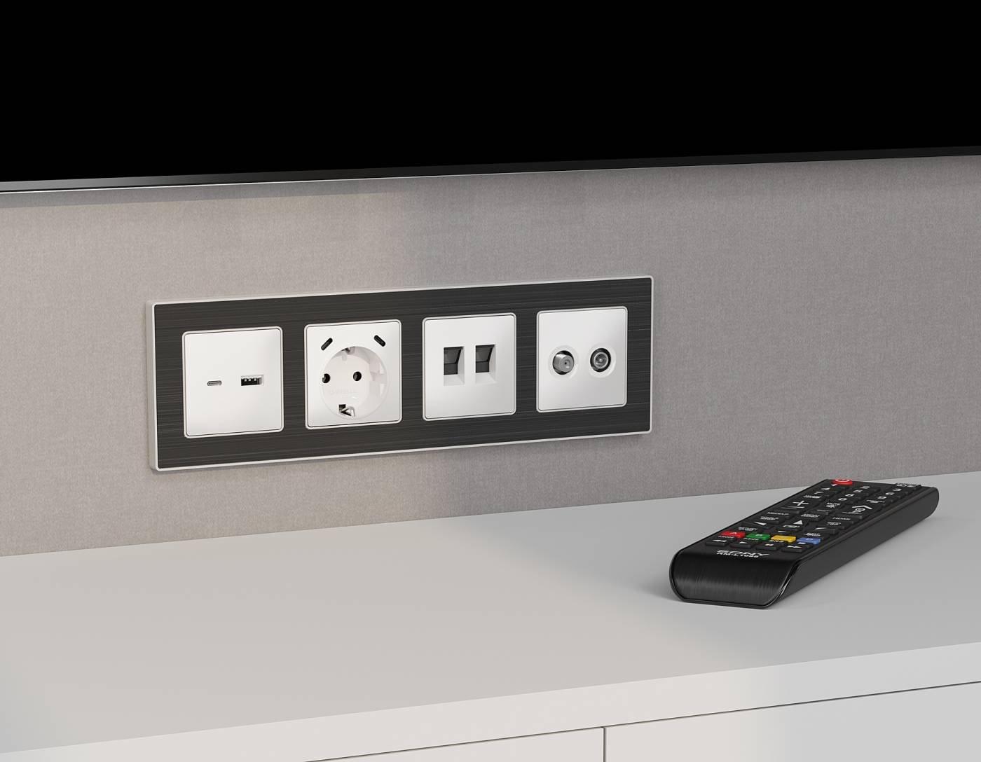 Накладка на механизм Ambrella Volt ALFA AP1321