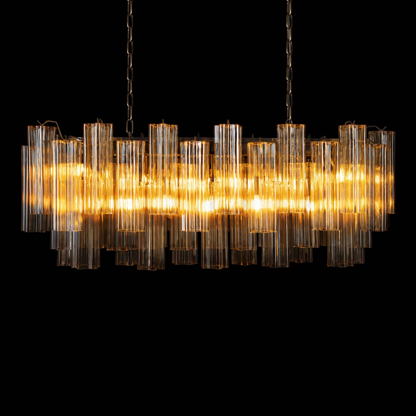 10580/1000R Champagne Подвесная люстра Murano Loft It 10580/1000R Champagne