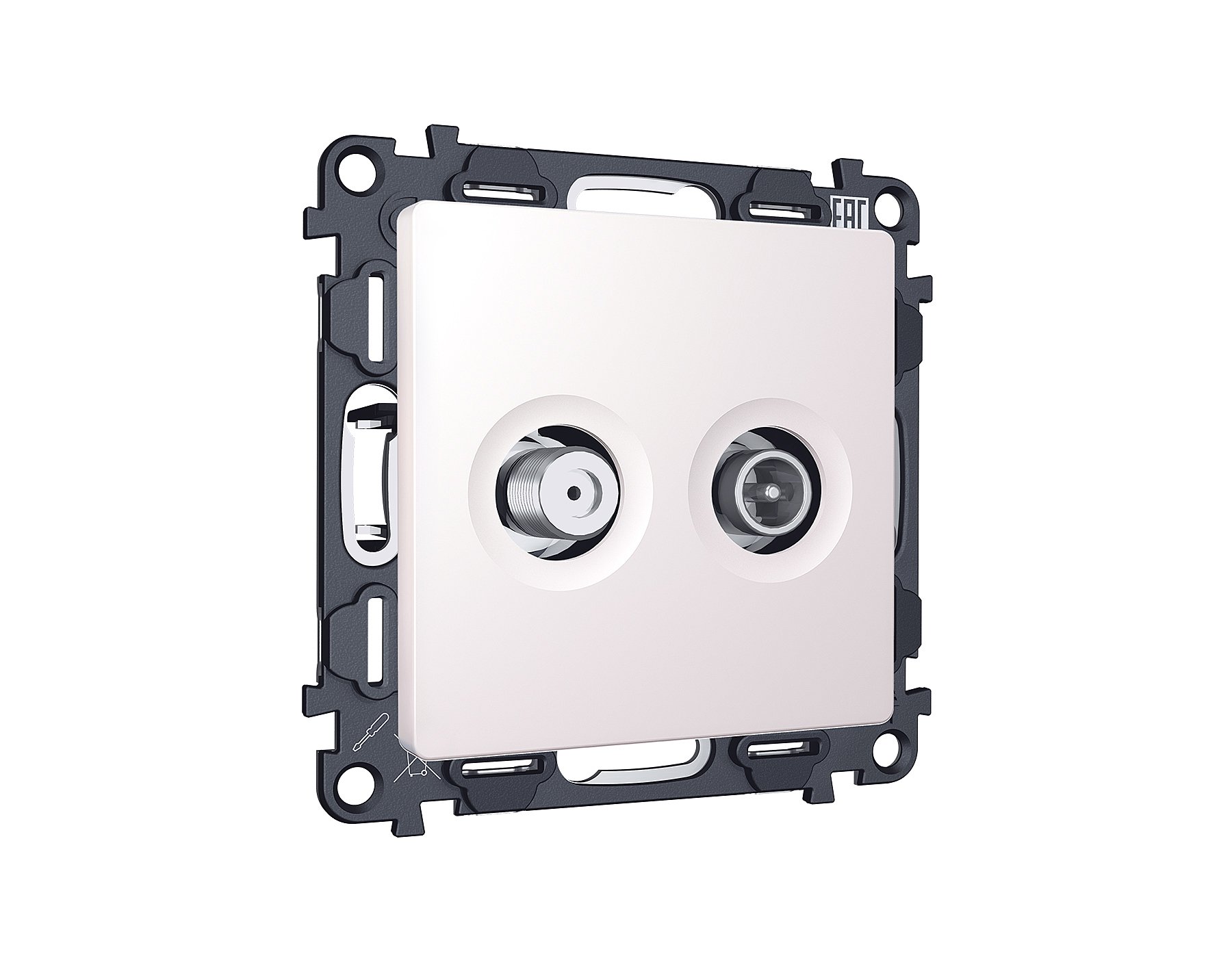 MA213310 Розетка Ambrella Volt ALFA MA213310