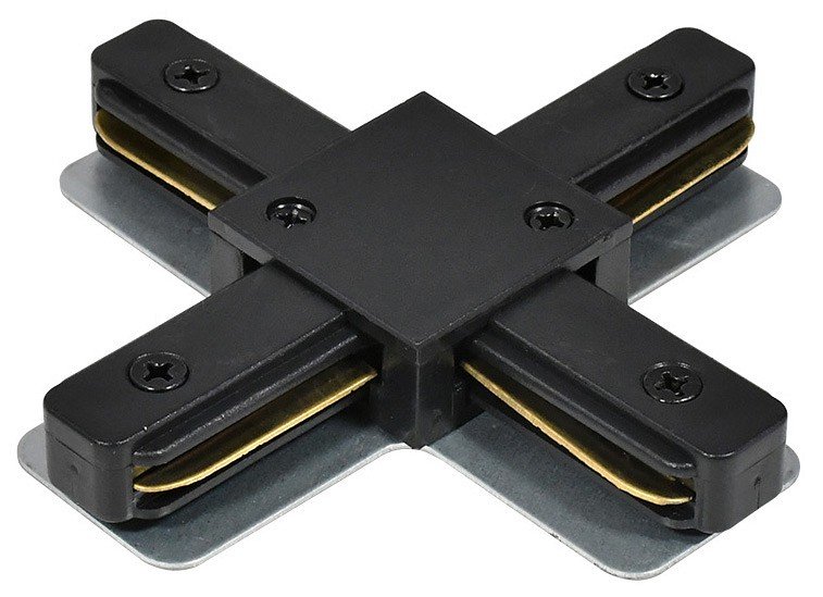Коннектор X-образный для накладного шинопровода Hesby Lighting Skylite HSBL_0007