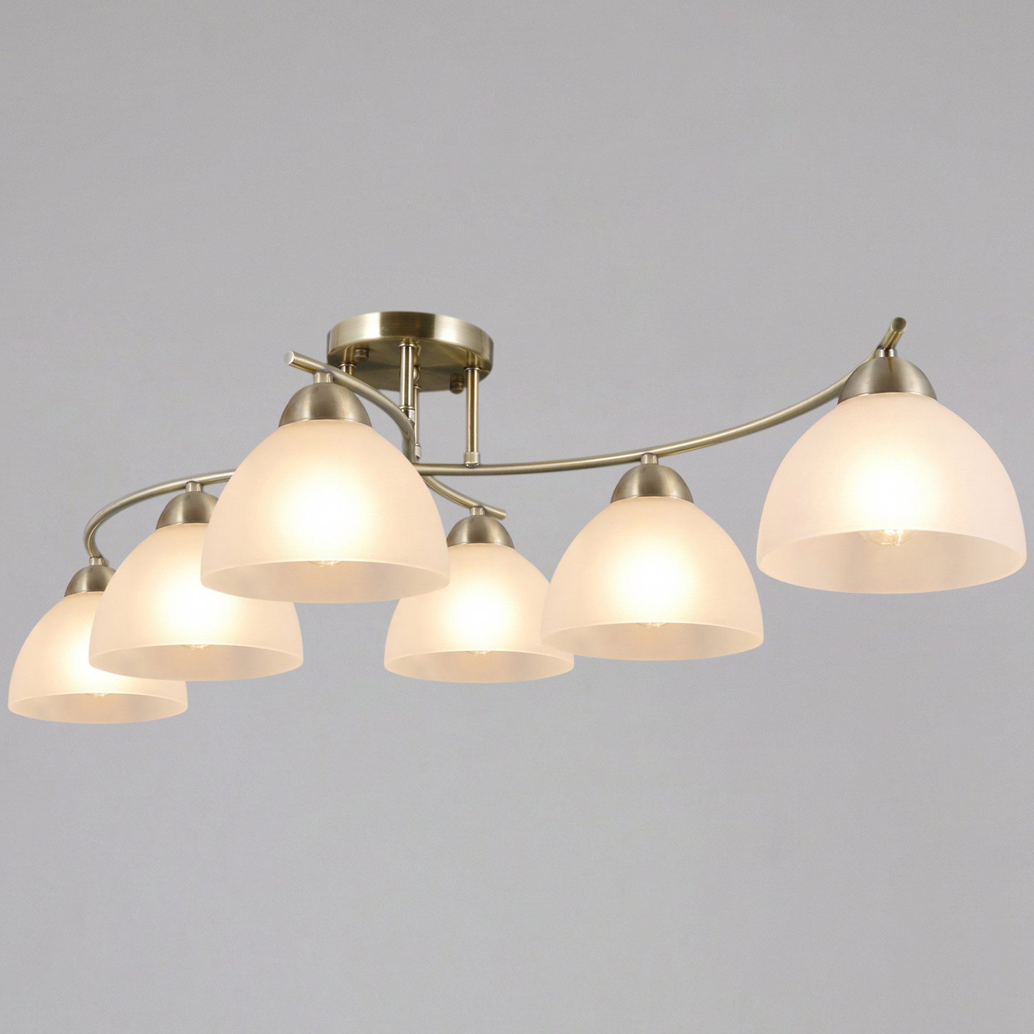 IL0909-6CSQ-26 AB ELITE Потолочная люстра ILLUMICO IL0909-6CSQ-26 AB ELITE