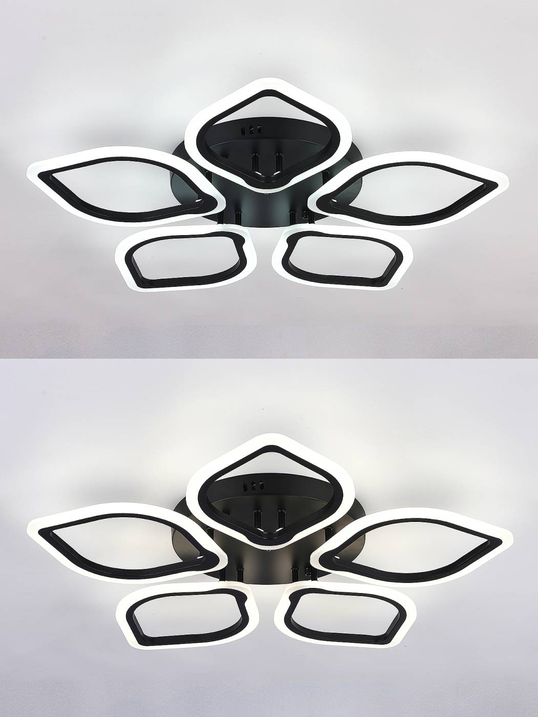 Потолочная люстра Natali Kovaltseva Real LED LAMPS 81200 BLACK