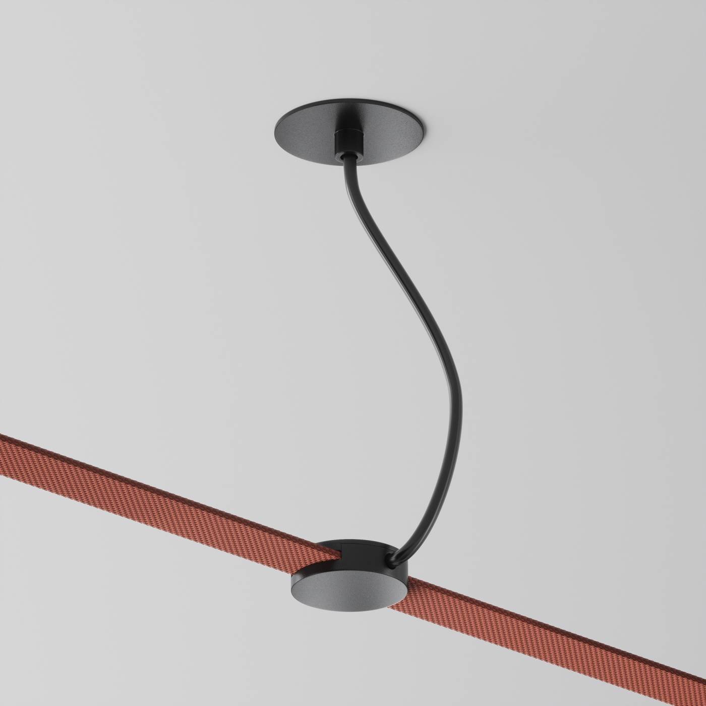 TRA130RWC-2B Коннектор питания встраиваемый Maytoni Pendant system Parity TRA130RWC-2B