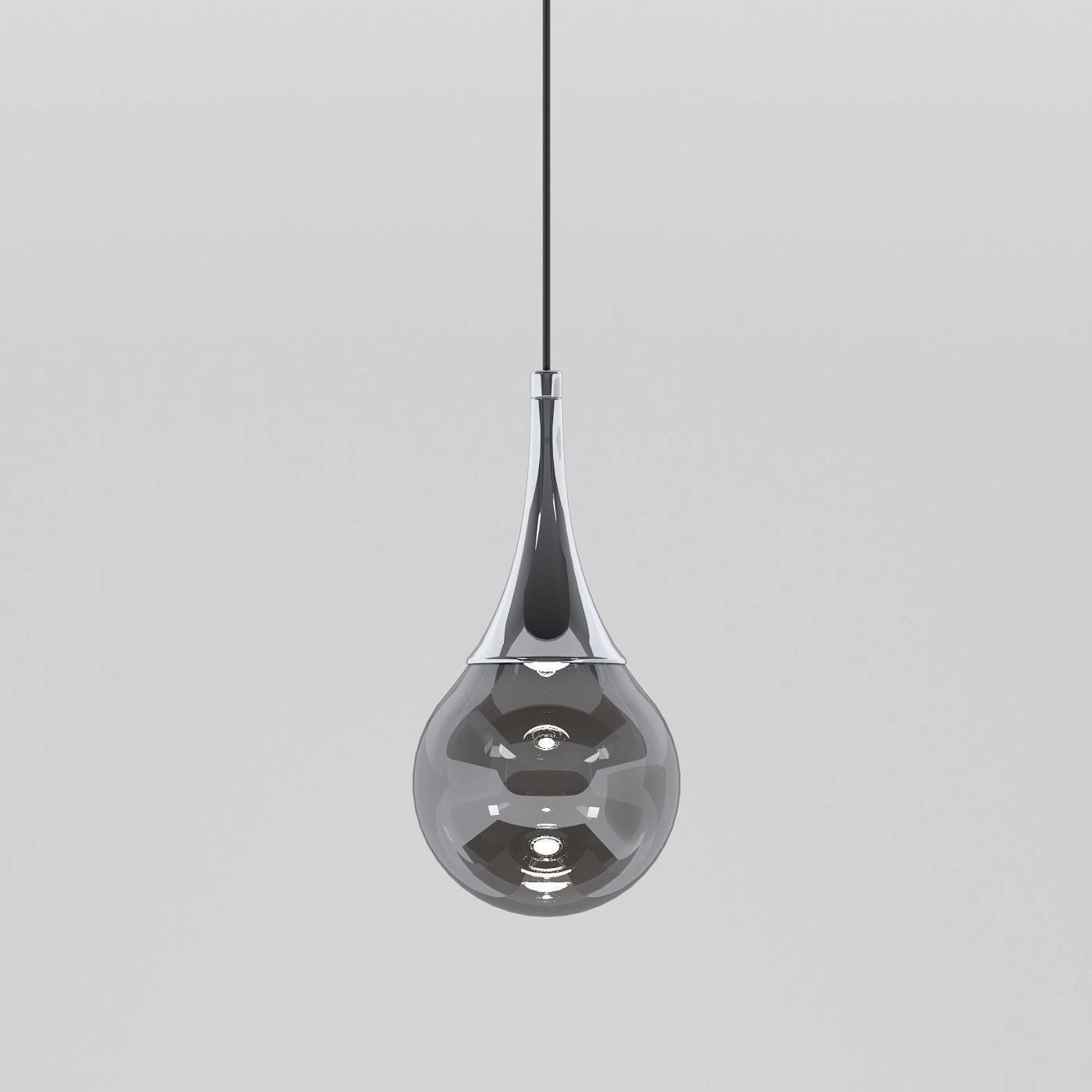 Светильник подвесной Eurosvet Adour 50256/1 LED дымчатый