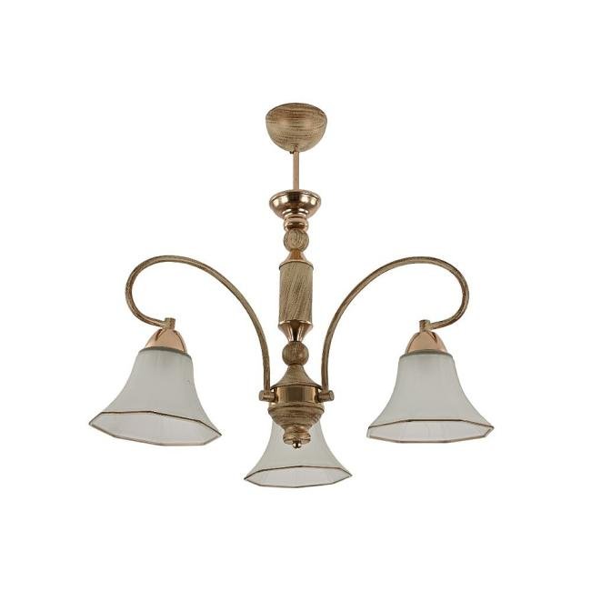 Потолочная люстра ЭкономСвет 13140 13140/3WG+FGD WT