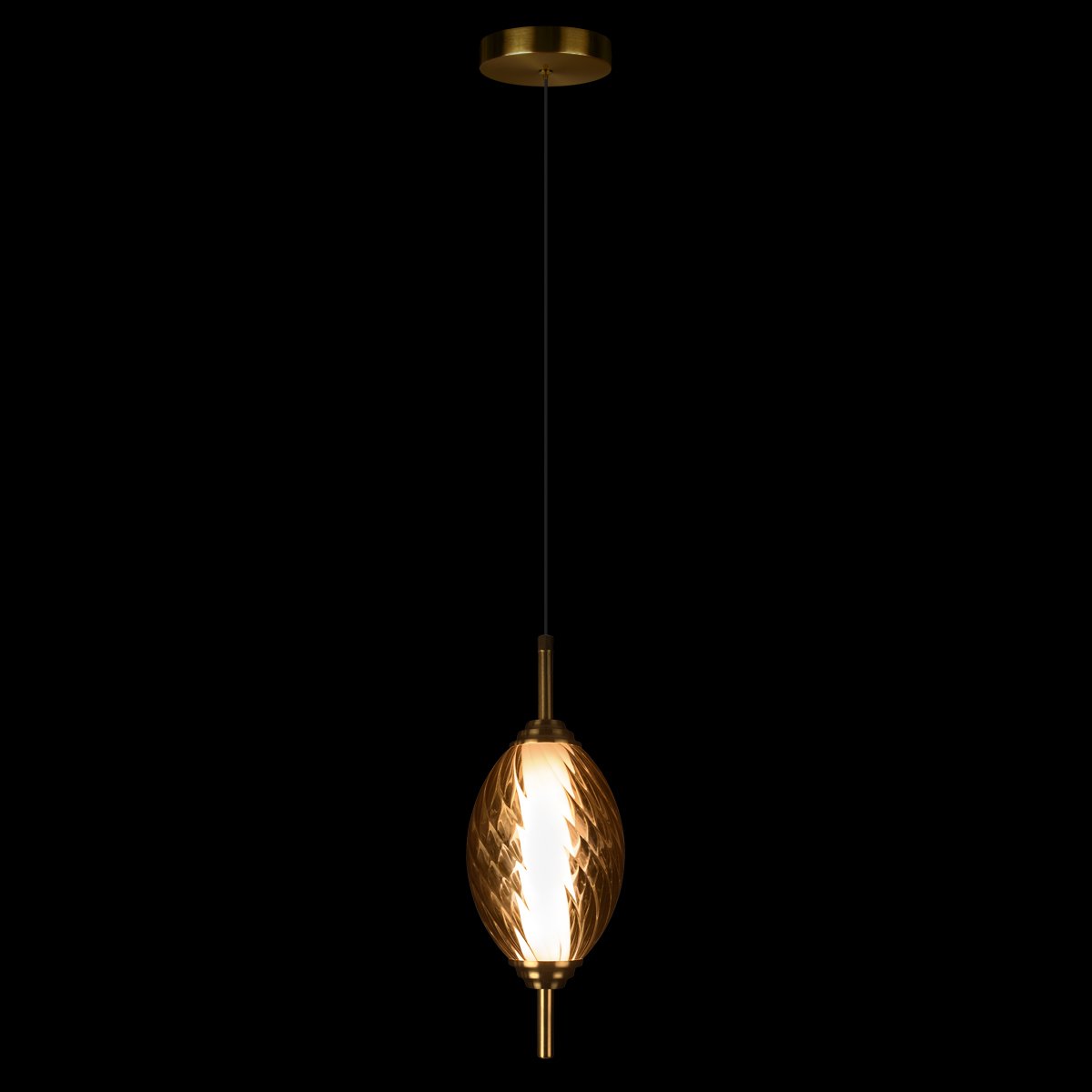 Светильник подвесной Loft It Helix 10421/A Amber