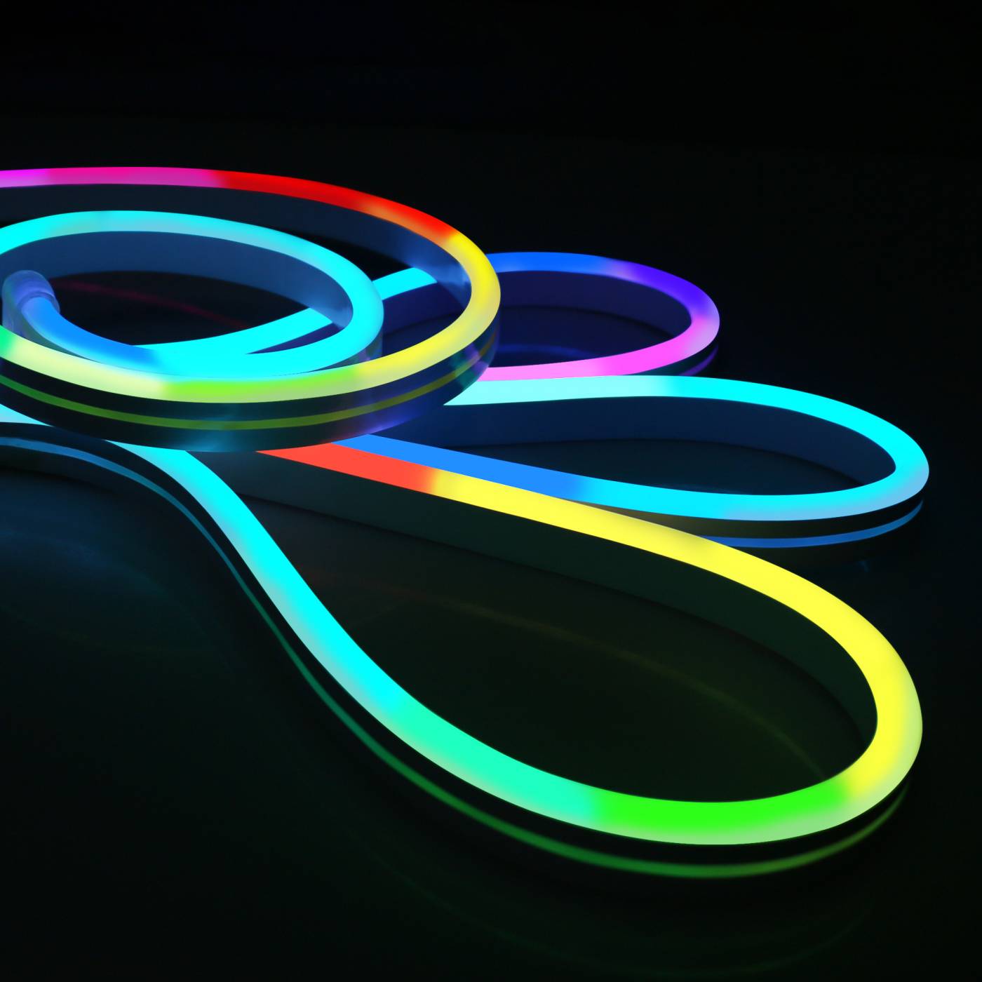 Набор гибкого неона SLS 02 RGB IP 65 односторонний мульти, 5м Светодиодный шнур Elektrostandard 12V 7W IP65 Набор гибкого неона SLS 02 RGB IP 65 односторонний мульти, 5м a049856