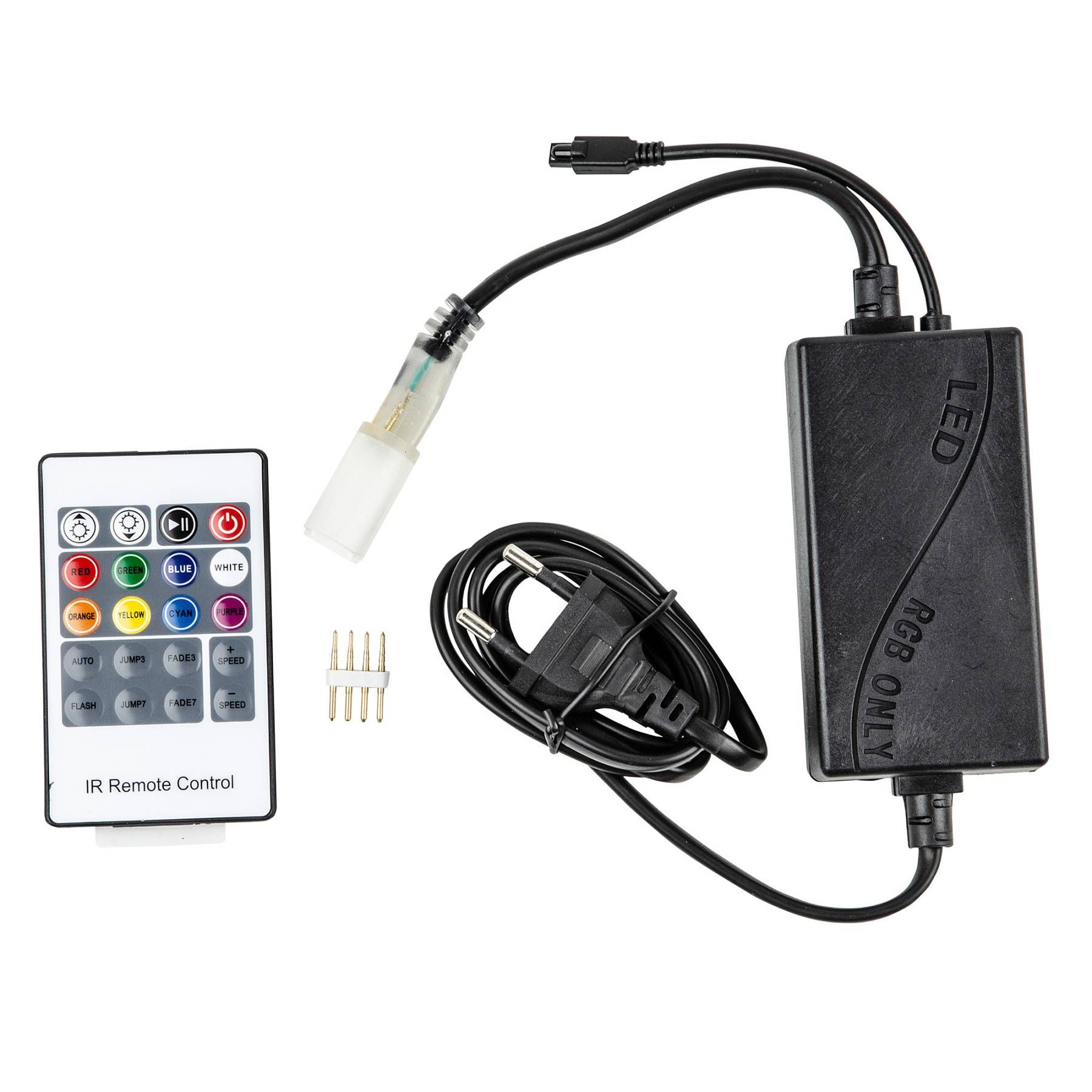 ULC-N22-RGB NEON BLACK Пульт к светодиодной ленте Uniel ULC-N22-RGB NEON BLACK