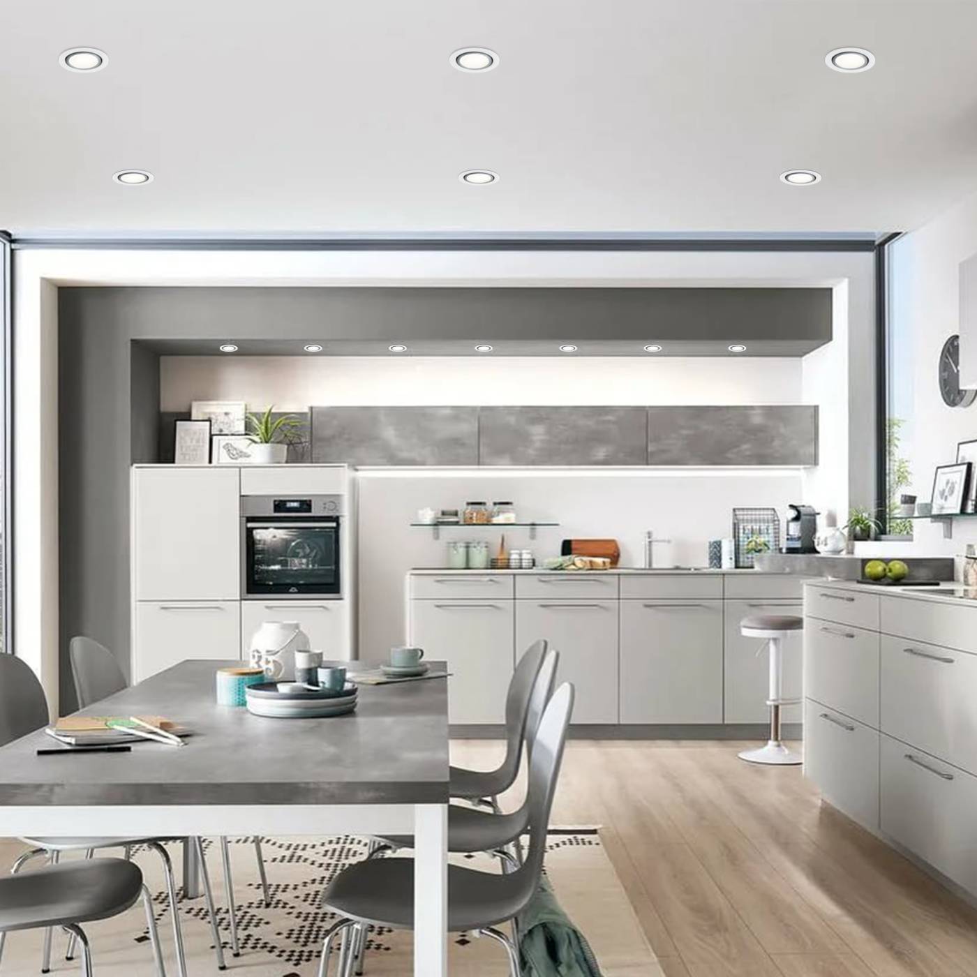 15267/LED 7W 4200K WH/SL белый/серебро Встраиваемый светильник Elektrostandard 15267/LED 15267/LED 7W 4200K WH/SL белый/серебро