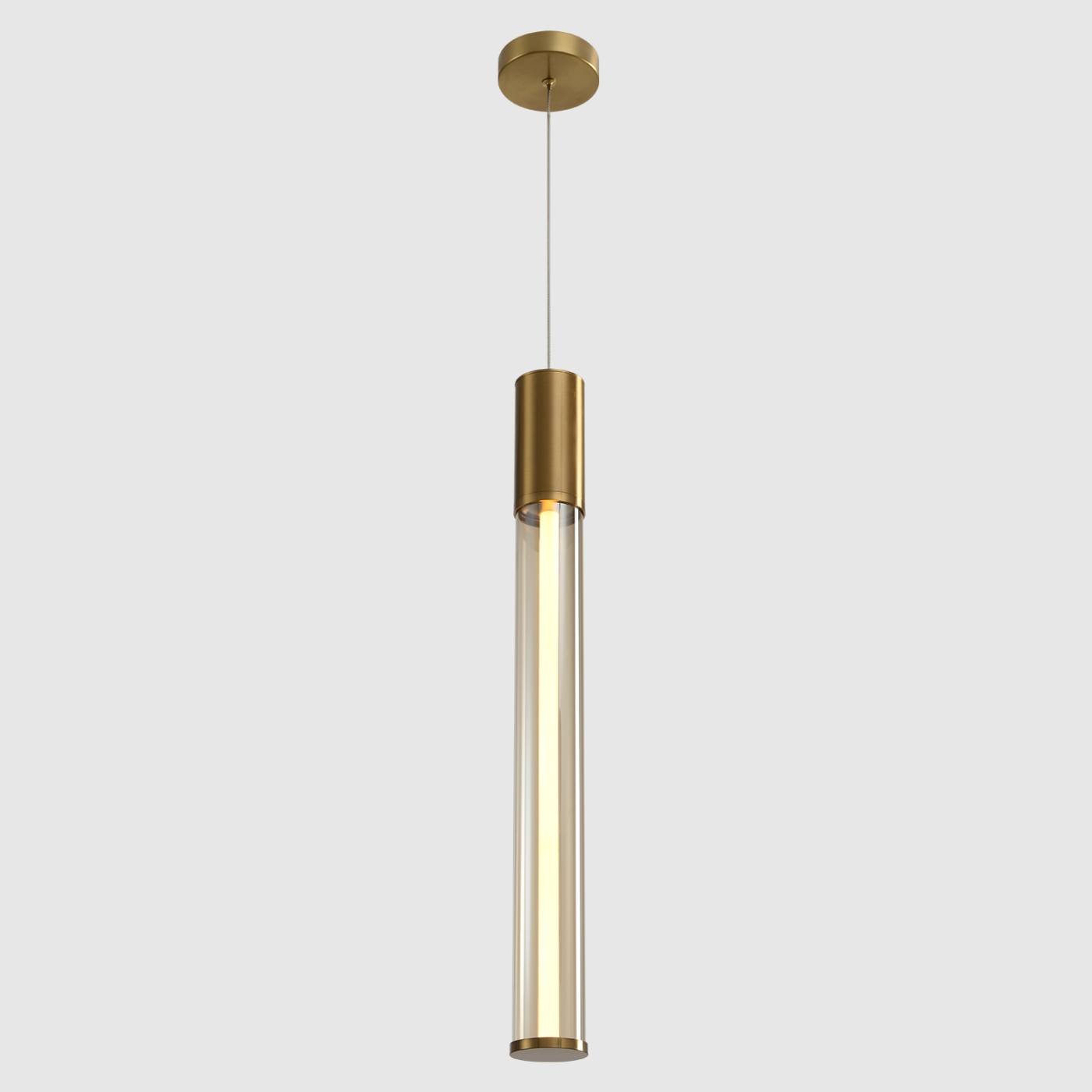 Светильник подвесной Crystal Lux Lineup LINEUP SP11W LED BRASS