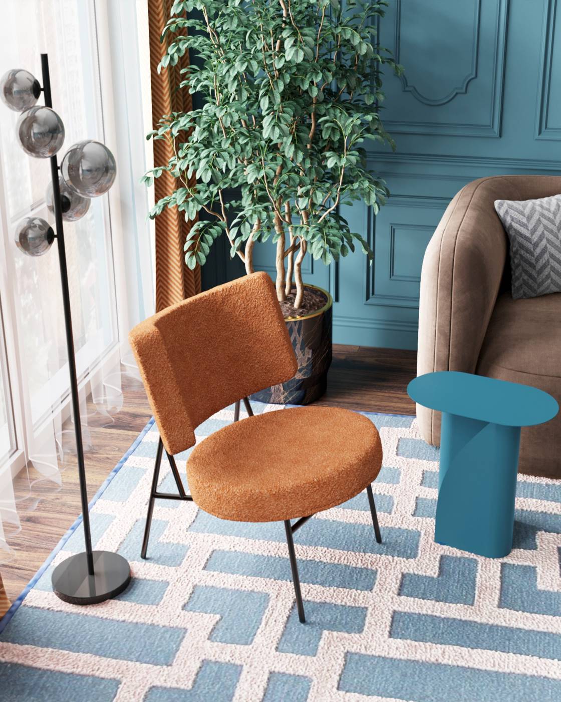 Кресло Stool Group LV-101-S493-01