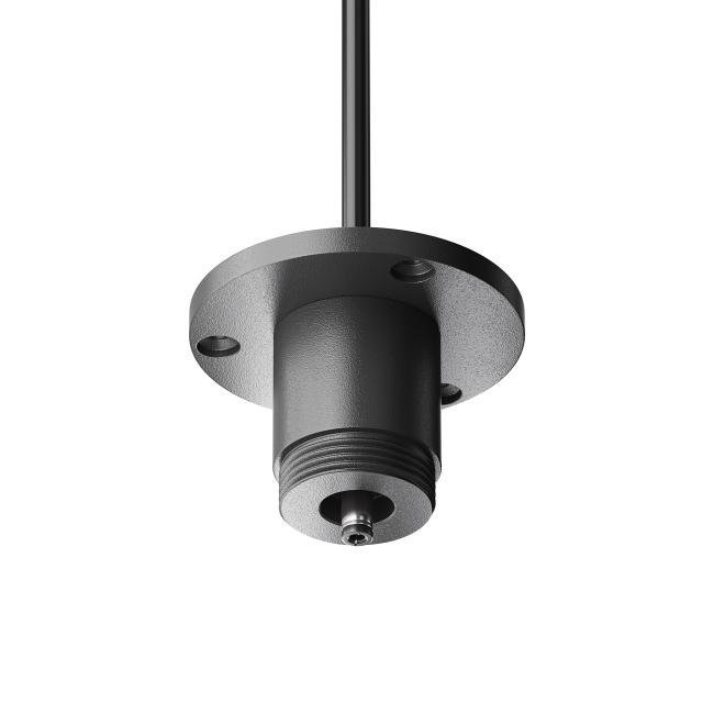 Основание для накладного монтажа системы Shelf с внешней резьбой с вводом питания Maytoni Accessories for system Shelf CA022BO-P-B