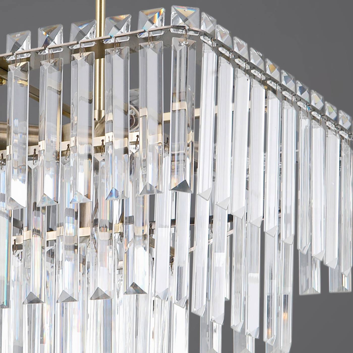 Потолочная люстра ILLUMICO IL3535-5PSQ-25AB ELITE